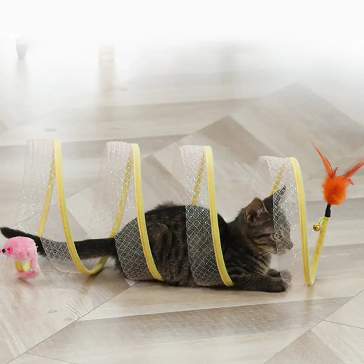 WhiskerWonder Cat Play Tunnel
