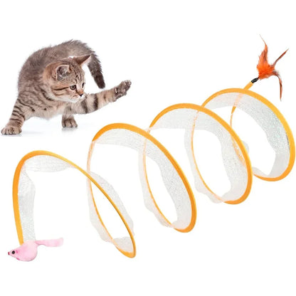 WhiskerWonder Cat Play Tunnel
